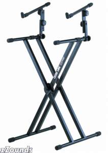 QuikLok QL642 Pro Series Heavy-Duty X Keyboard Stand with Tilt-Adjustable 2nd Tier reviews