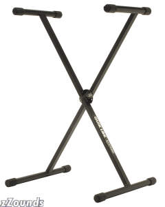 QuikLok QLX11 Single-Brace X Keyboard Stand with QLX Recall Disc System