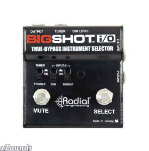 Radial Big Shot IO True Bypass Selector with Level Control