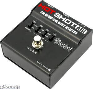 Radial Hot Shot ABi Microphone and Line Switcher Pedal