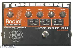 Radial Tonebone Hot British Tube Distortion Pedal best buy
