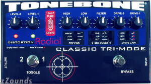 Radial TriMode Distortion Pedal reviews