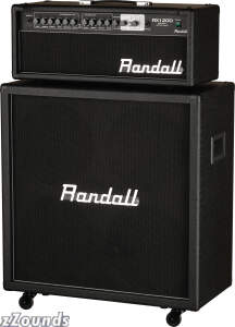 Randall Guitar Amplifier Half Stack with RX120D Head and RX412 Cabinet