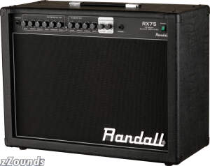 Randall RX75R Guitar Combo Amplifier with Reverb (75 Watts, 1x12 in.)$