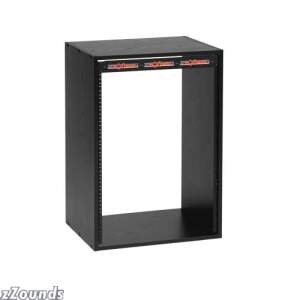 RaXXess 16 Space Economy Rack Black Oak