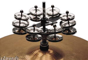 Rhythm Tech RT7402 Double Hat Trick Hi-Hat Mount Tambourine