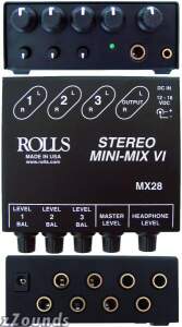 Rolls MX28 Mini-Mix VI Mixer prices