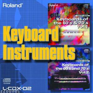 Roland LCDX02 Keyboard Instruments Sample Disc (Factory Re-Sealed)