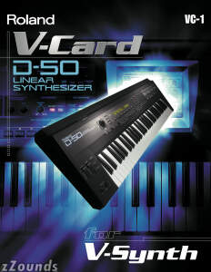 Roland VC1 D50 Card for V Synth reviews