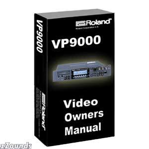 Roland VP9000 Video Manual reviews