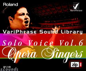 Roland VPZ08 Variphrase Sound Library Opera Singers, Vol.6