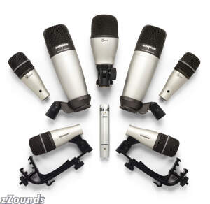 Samson 8KIT Microphone Package with 8 Mics and Case