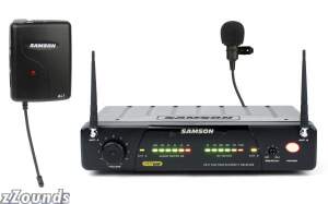 Samson Airline 77 UHF TD Wireless with AL1 Guitar and QL1 Unidirectional Lavalier Transmitters