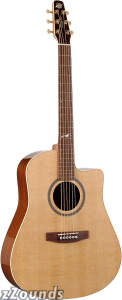 Seagull Portrait CW QII Cutaway Acoustic-Electric Guitar (with Case)