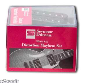 Seymour Duncan Distortion Mayhem Humbucker Pickup Set (SH6N and SH6B)