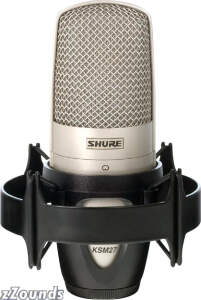 Shure KSM27 Studio Cardioid Condenser Microphone