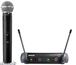 Shure PGX24 UHF Handheld Wireless System with SM58 Microphone