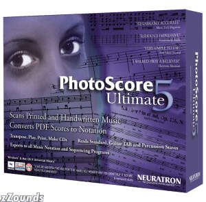 Sibelius PhotoScore Ultimate Sheet Music Scanning Software (Macintosh and Windows)