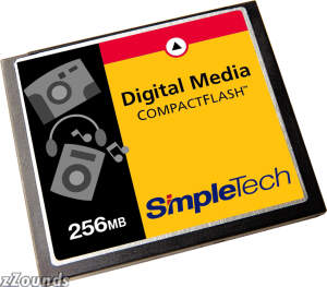 SimpleTech CompactFlash Memory Card