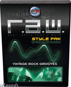 Sonic Reality RAW Style Pak: Vintage Rock Grooves Loop Collection