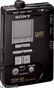click here for more info on: Sony PCMM1 Professional Portable DAT Player and Recorder