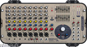 Soundcraft GigRac 1000ST Powered Mixer (2x500 Watts)