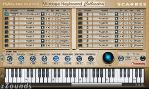 Scarbee Vintage Keyboard Gold Bundle Virtual Instrument