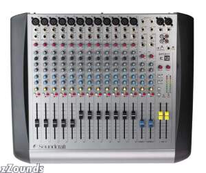 click here for more info on: Spirit by Soundcraft E12 14-Channel E Series Mixer