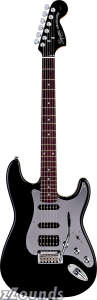 Squier Black and Chrome Fat Strat Electric Guitar reviews