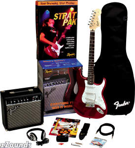 Squier Strat Pak Electric Guitar Package