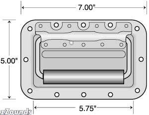 click here for more info on: Session Large Handle, Recessed Spring Loaded