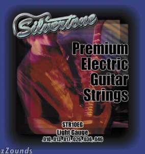 click here for more info on: Silvertone Electric Guitar Strings (Light)