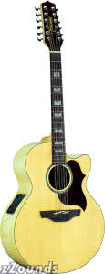 Takamine EG523C12 12-String Jumbo Cutaway Acoustic Guitar reviews