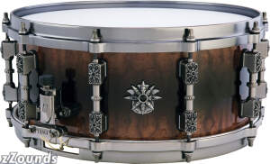 Tama Masai Quilt Bubinga Snare Drum with Warlord Lug