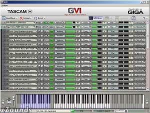 Tascam GVI Giga Virtual Instrument Plug-In (Windows)
