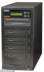 Telex Spinwise 452NH 1 to 4 CD Duplicator Tower reviews