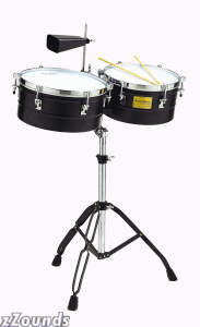 Tycoon Percussion Timbales Set with Stand and Bell