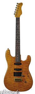 Valley Arts Custom Pro 7/8 Size Electric Guitar (Ebony)