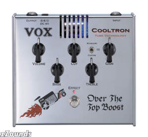 Vox Over The Top Boost Cooltron Overdrive and Boost Pedal