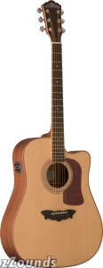 Washburn D52SWCE Timbercraft Acoustic-Electric Guitar (with Case)