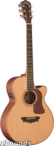 Washburn F52SWCE Acoustic-Electric Guitar (with Case)