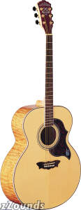 Washburn J28SDL Cumberland Jumbo Acoustic Guitar (with Case)