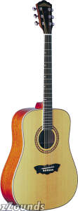 Washburn WD32SW Solid Top Acoustic Guitar (with Gig Bag) - 6-String Acoustic Guitars music items