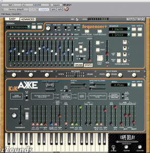 Way Out Ware KikAxxe Drum Synth Plug-In (Macintosh and Windows)
