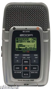 Zoom H2 Portable 2-Track SD Recorder
