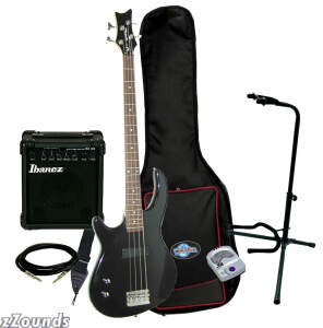 zZounds Left-Handed Bass Pack with Dean Edge E09L reviews