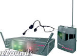 AKG WMS40 Pro Sports Set Flexx UHF Diversity Wireless System with C444L Headset
