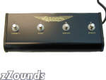 Ashdown FS4 Latching 4-Way Footswitch with Cable