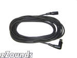 Audix CBLDR25 Microphone Cable with Right Angle coupon