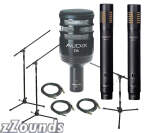 Audix Premium Triangle Microphone Package